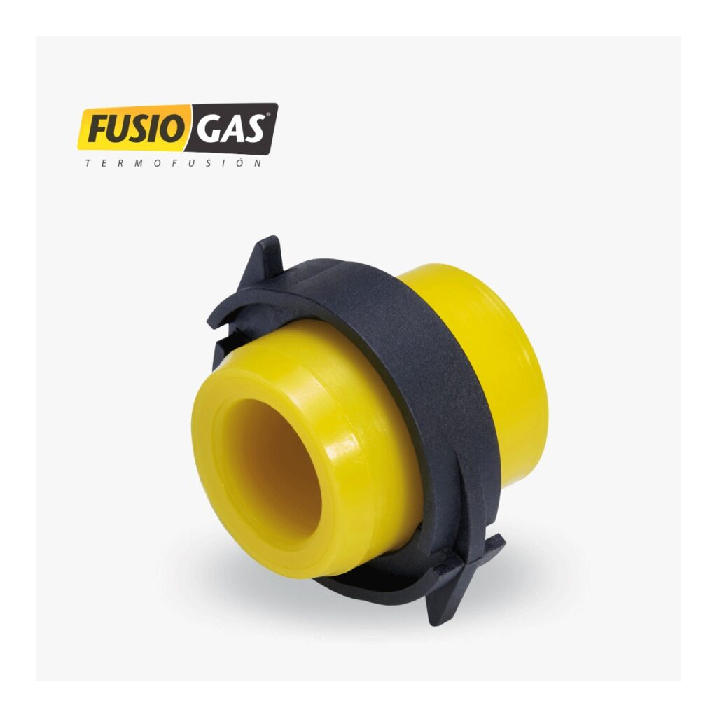 Buje Reducción Con Aro Tope Removible 25 mm x 20 mm – Fusiogas para gas por termofusión para instalaciones sanitarias