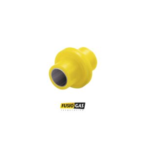 Niple Entre-Fusión Con Aro Tope Removible 63 mm – Fusiogas para gas por termofusión para instalaciones sanitarias