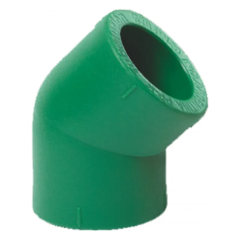 Tubofusion Codo A 45° 75 mm – Tubofusión para agua por termofusión Tubofusion Codo A 45° 75 mm – Tubofusión para agua por termofusión para instalaciones sanitarias
