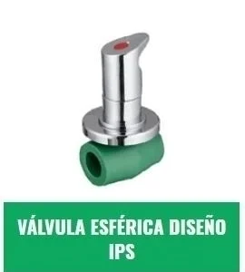 IPS VALVULA ESFERICA C/UNION DOBLE 20mm